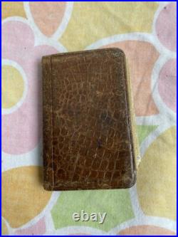 Ancien Petit Carnet Soldat Poème Écriture 1921 3 Eme Bca BACP Trêves