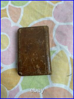 Ancien Petit Carnet Soldat Poème Écriture 1921 3 Eme Bca BACP Trêves