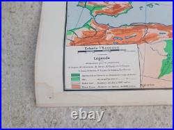 Ancienne Carte Scolaire EUROPE Relief du sol, par Vidal lablache