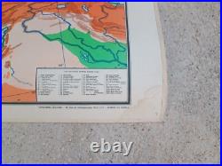 Ancienne Carte Scolaire EUROPE Relief du sol, par Vidal lablache