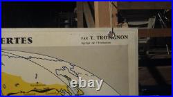 Ancienne Carte Scolaire Europe 16 Ieme Siecle Les Grandes Decouvertes Trotignon