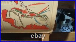 Ancienne Carte Scolaire Europe 16 Ieme Siecle Les Grandes Decouvertes Trotignon