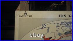 Ancienne Carte Scolaire Europe 16 Ieme Siecle Les Grandes Decouvertes Trotignon