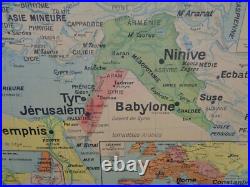 Ancienne carte scolaire Peuple Hébreu Israël Jérusalem Palestine N° 23