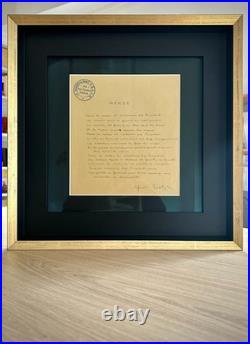 André BRETON Beau poème surréaliste autographe signée Monde surréalisme