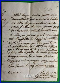 Année 1810, Lettre Manuscrite Période NAPOLÉONIQUE, GRANDE R@RIT@'-4421
