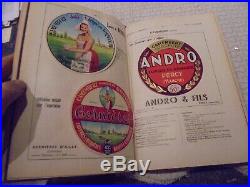 Annuaire Comindus du Lait 1958 avec Ancienne Etiquettes Fromage dont Camembert