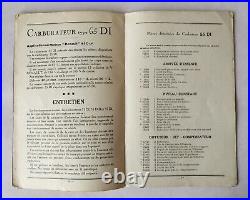 Antique French Notice Catalog Aviation Engines Carburator ZENITH 55 DI 65 DI