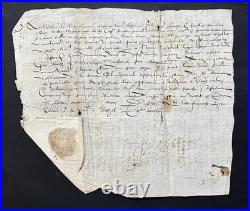 Antoine de ROQUELAURE (1543-1625) Ordre lettre 1597