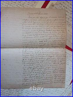 Archive 1863 ESPAGNE/lettres /Prevost Paradol/O. Dommel/chute de gouvernement
