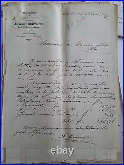 Archive 1897/reparation Roue du Moulin a Soie de ROUVEYRE/tribunal civil PRIVAS