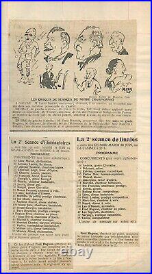 Armand GUY Marseille Recueil d'articles sur cet artiste de cabaret 1925/1949