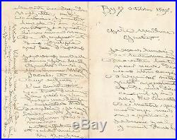 Art Rosa Bonheur lettre autographe signée 1898 Anna Elizabeth Klumpke