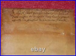 Authentique Parchemin 1527 Superbe Document Fort De La Peyrade Sangousse Slavota