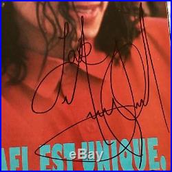 Authentique autographe de Michael Jackson signed autograph photo magazine Coa