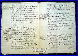 Authentique documents Généralité de Grenoble 1682 12 pages
