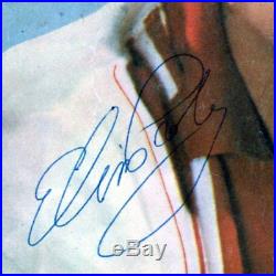 Autographe ORIGINAL de ELVIS PRESLEY sur Pochette EP 45T Pressage Allemagne 1960