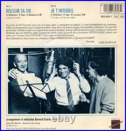Autographe Original De Bernard Tapie Sur Pochette De Disque Réussir Sa Vie
