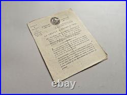 Avis de recherche Attentat de la rue Nicaise contre NAPOLEON. 1801