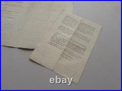 Avis de recherche Attentat de la rue Nicaise contre NAPOLEON. 1801