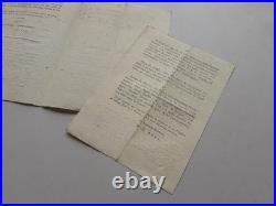 Avis de recherche Attentat de la rue Nicaise contre NAPOLEON. 1801