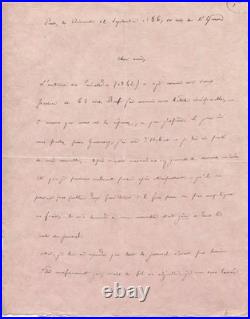 BANVILLE (Théodore Faullain de) 2 l. A. Signées, 1 à Catulle Mendès, 1 à Leroy