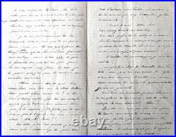 BARRES (Maurice) Lettres l'une de jeunesse, l'autre à Finot et Lettre de MORES