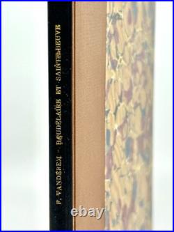 BAUDELAIRE et Sainte-Beuve Lettres autographes signées Vandérem Schuck