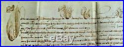 BULLE-PAPE INNOCENT XI 1689 manuscrite en son nom -très rare