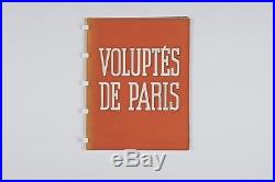 Brassaï Voluptés De Paris 1934 Édition Originale