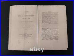 Brouillon d'une lettre à Napoléon III par le Général Préval sur l'Armée de Paris