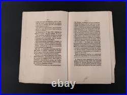 Brouillon d'une lettre à Napoléon III par le Général Préval sur l'Armée de Paris