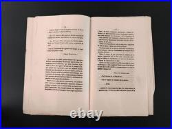 Brouillon d'une lettre à Napoléon III par le Général Préval sur l'Armée de Paris