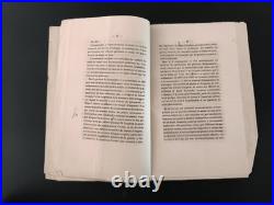 Brouillon d'une lettre à Napoléon III par le Général Préval sur l'Armée de Paris