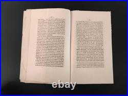 Brouillon d'une lettre à Napoléon III par le Général Préval sur l'Armée de Paris