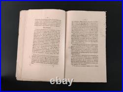 Brouillon d'une lettre à Napoléon III par le Général Préval sur l'Armée de Paris