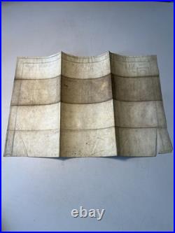 Bulle pontificale Manuscrite 1736 Clément Magnifiquement enluminée Liège Huy