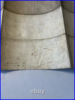 Bulle pontificale Manuscrite 1736 Clément Magnifiquement enluminée Liège Huy