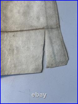 Bulle pontificale Manuscrite 1736 Clément Magnifiquement enluminée Liège Huy