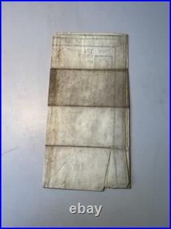 Bulle pontificale Manuscrite 1736 Clément Magnifiquement enluminée Liège Huy