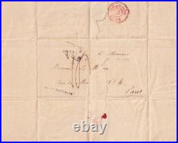 CHATEAUBRIAND Lettre autographe signée Déboires 1824 Neuchâtel