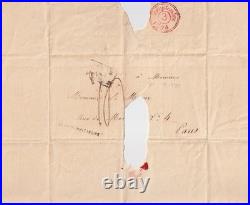 CHATEAUBRIAND Lettre autographe signée Déboires 1824 Neuchâtel