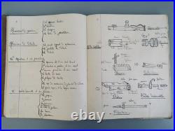 Cahier Manuscrit De Soldat 1936