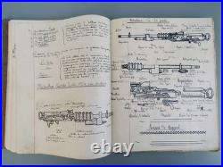 Cahier Manuscrit De Soldat 1936