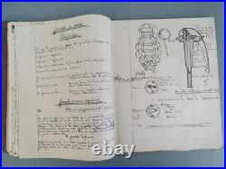 Cahier Manuscrit De Soldat 1936