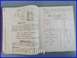 Cahier Manuscrit De Soldat 1936