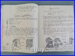 Cahier Manuscrit De Soldat 1936