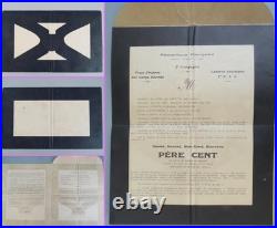 Cahier Manuscrit De Soldat 1936