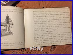 Cahier de devoirs classiques Institution de Mlle Guéry Julia Aubé -Chartres