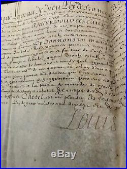 Cardinal De Richelieu / Document Signé Autographe / Louis XIII / 1617